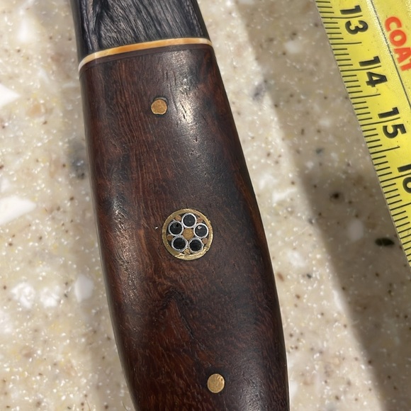 Men’s knife with leather sheath - Picture 6 of 9